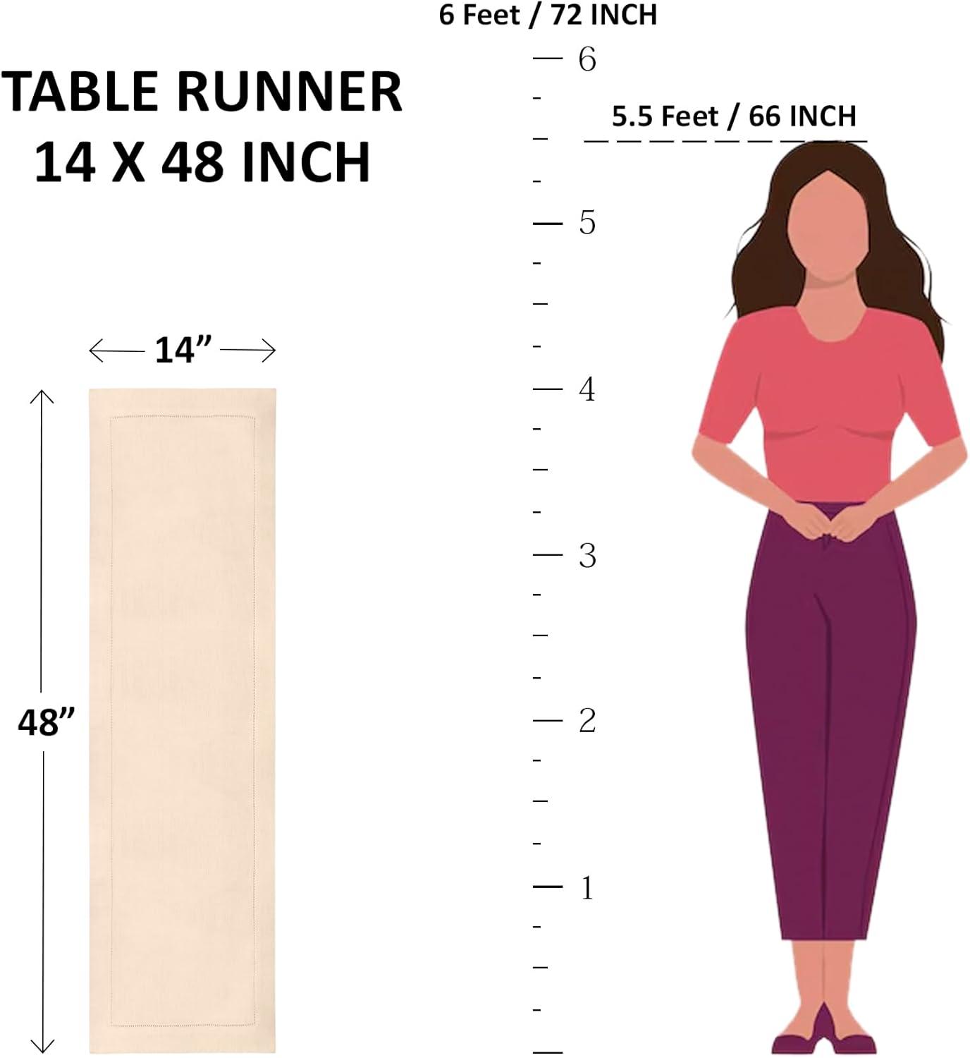 Linen Rectangle Dining Table Runners