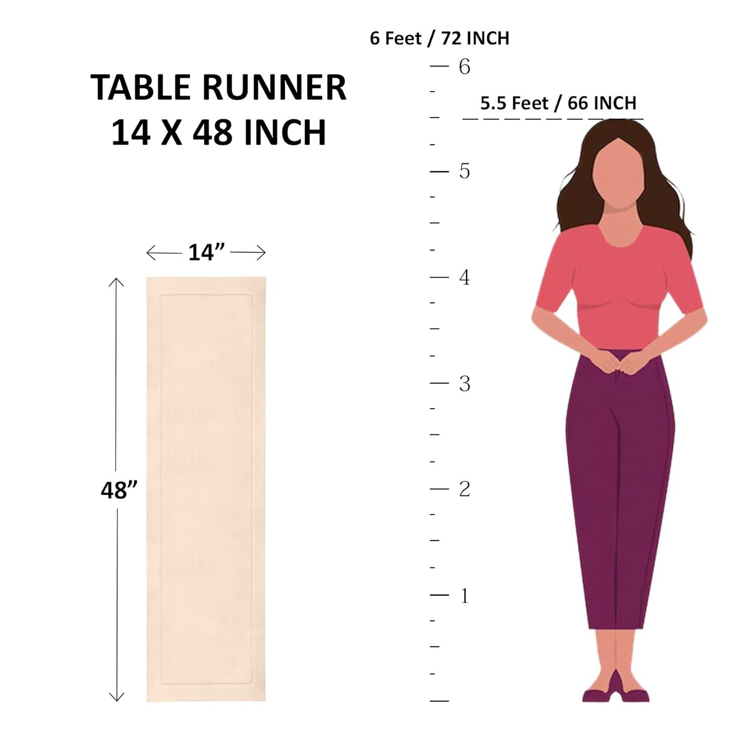 Linen Rectangle Dining Table Runners