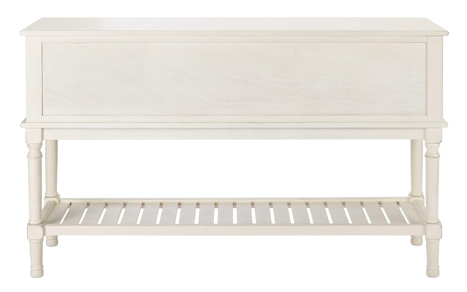 Tate 2 Drawer 2 Door Console Table - CNS5722A - Off-White - Safavieh