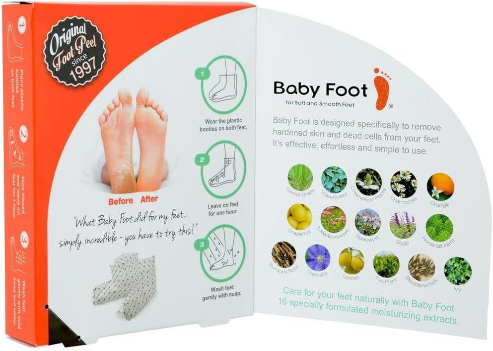 Baby Foot Exfoliation Foot Peel for Men - 1 Hour Treatment