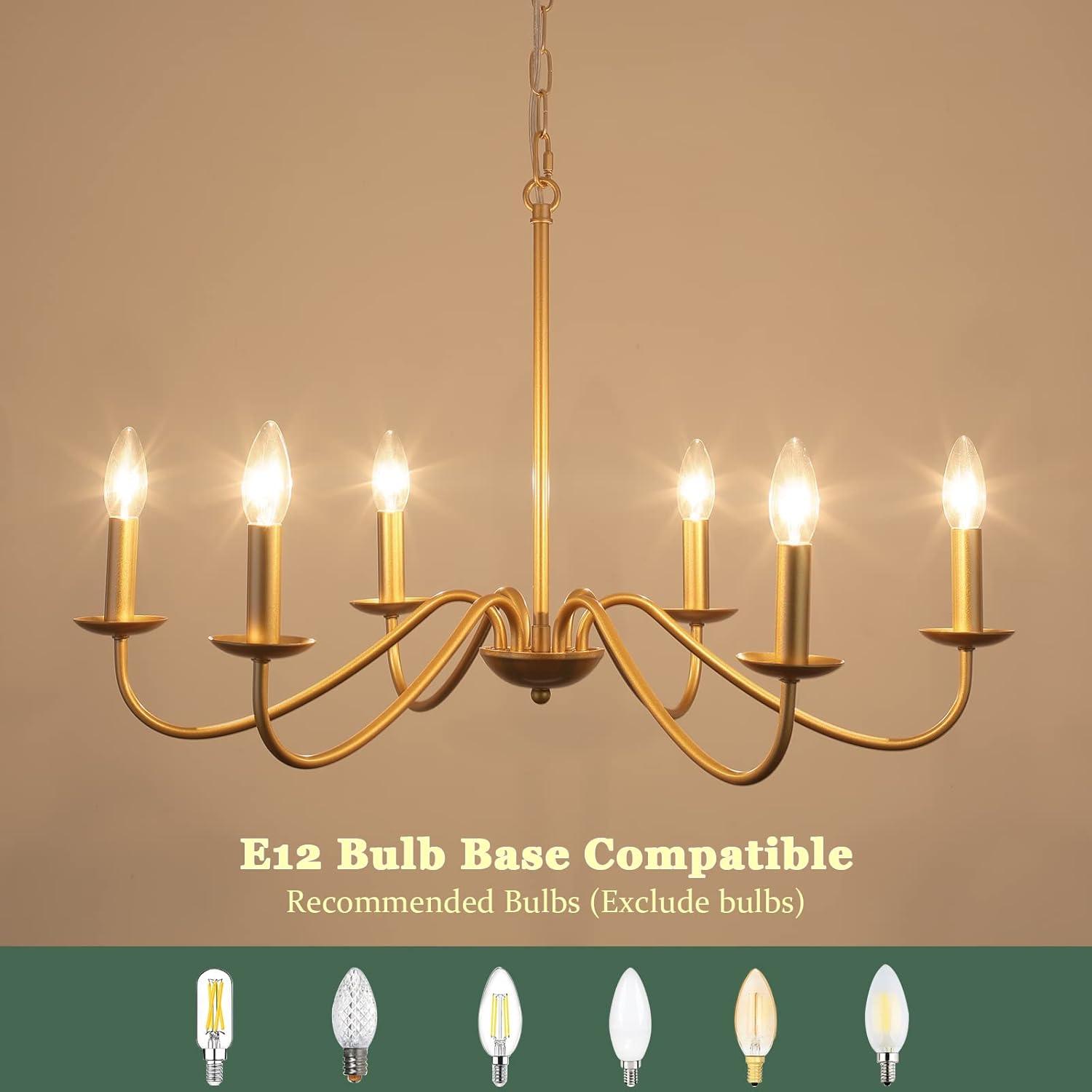 Marquest 6 - Light Dimmable Classic / Traditional Chandelier