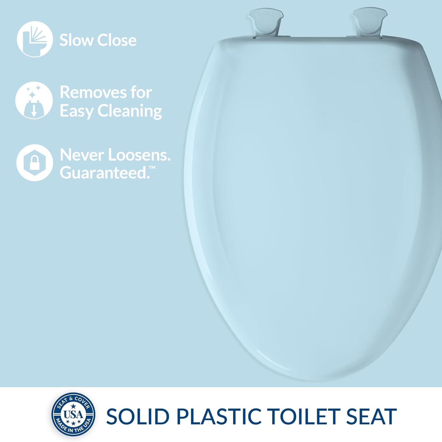 Elongated Toilet Seat and Lid