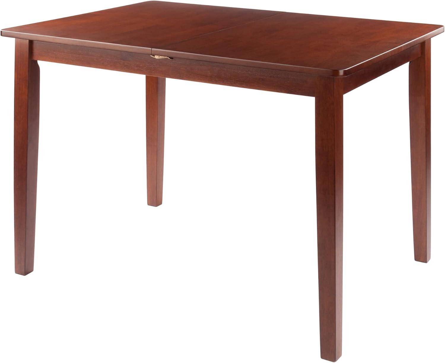 Winsome Transitional Walnut Extendable Dining Table