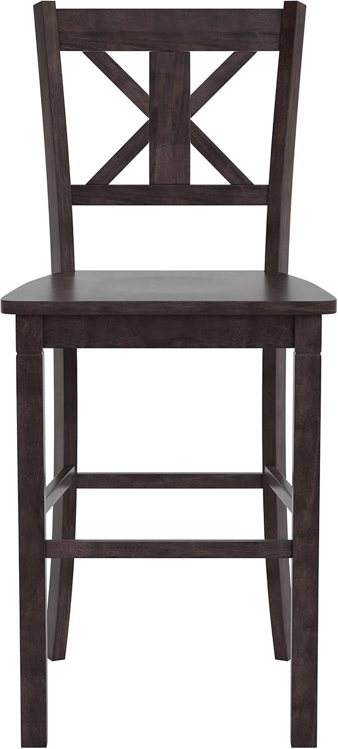 Taylor & Logan Bakersville Solid Wood Counter Stool (Set of 2)