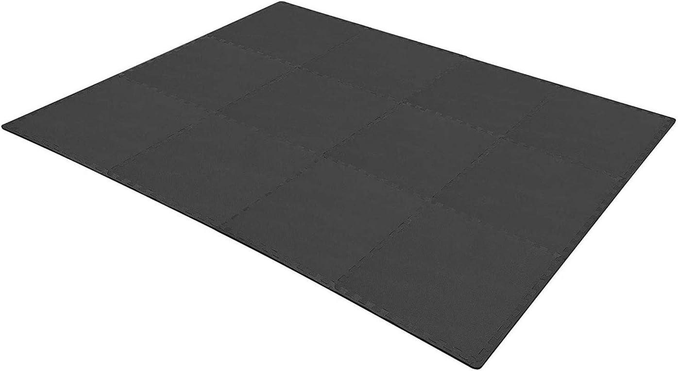 BalanceFrom Fitness Interlocking EVA Foam Exercise Mat Tiles