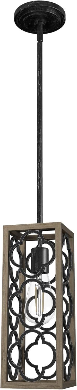 Hunter Fan Gablecrest 1 - Light Single Rectangle Pendant