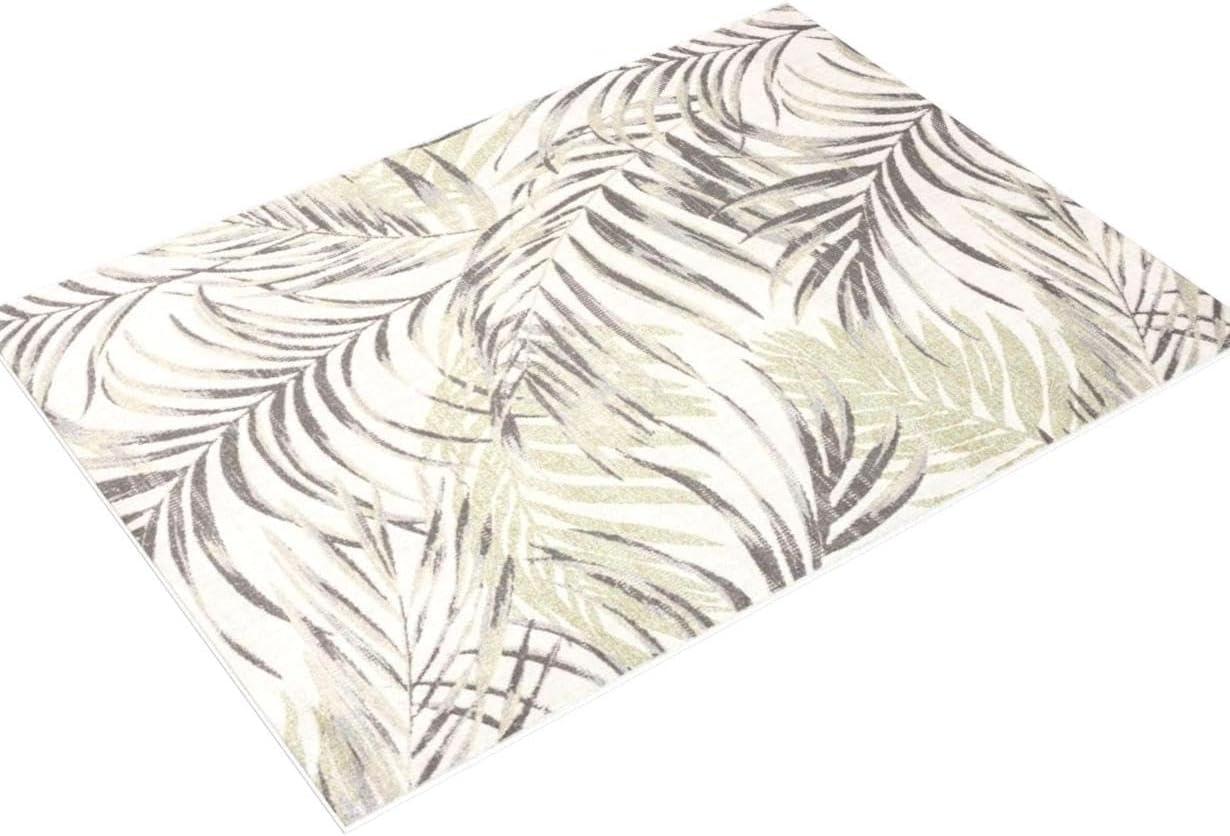 Tommy Bahama Malibu Palm Springs Coastal Indoor/Outdoor Area Rug, Ivory/Green