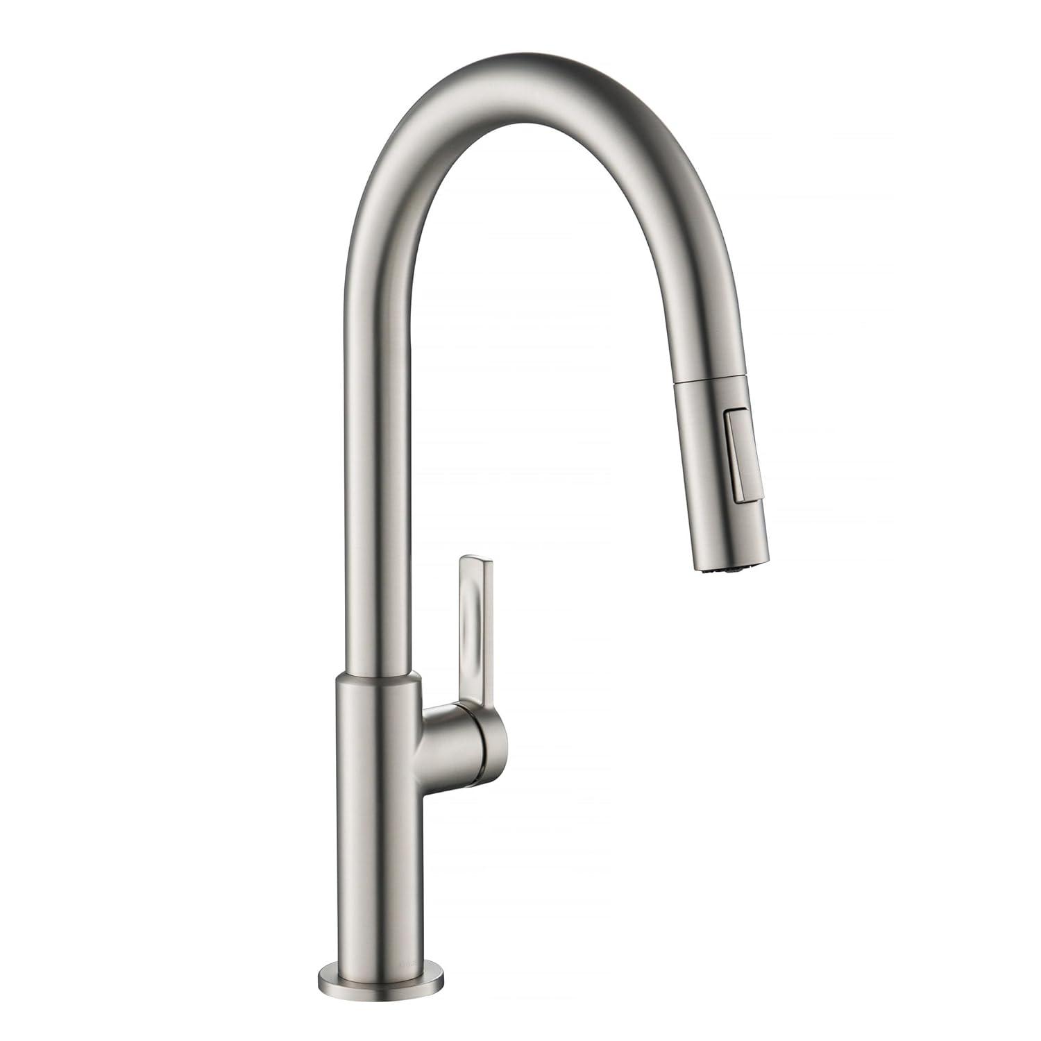 KRAUS Oletto Single Handle Pull Down Kitchen Faucet