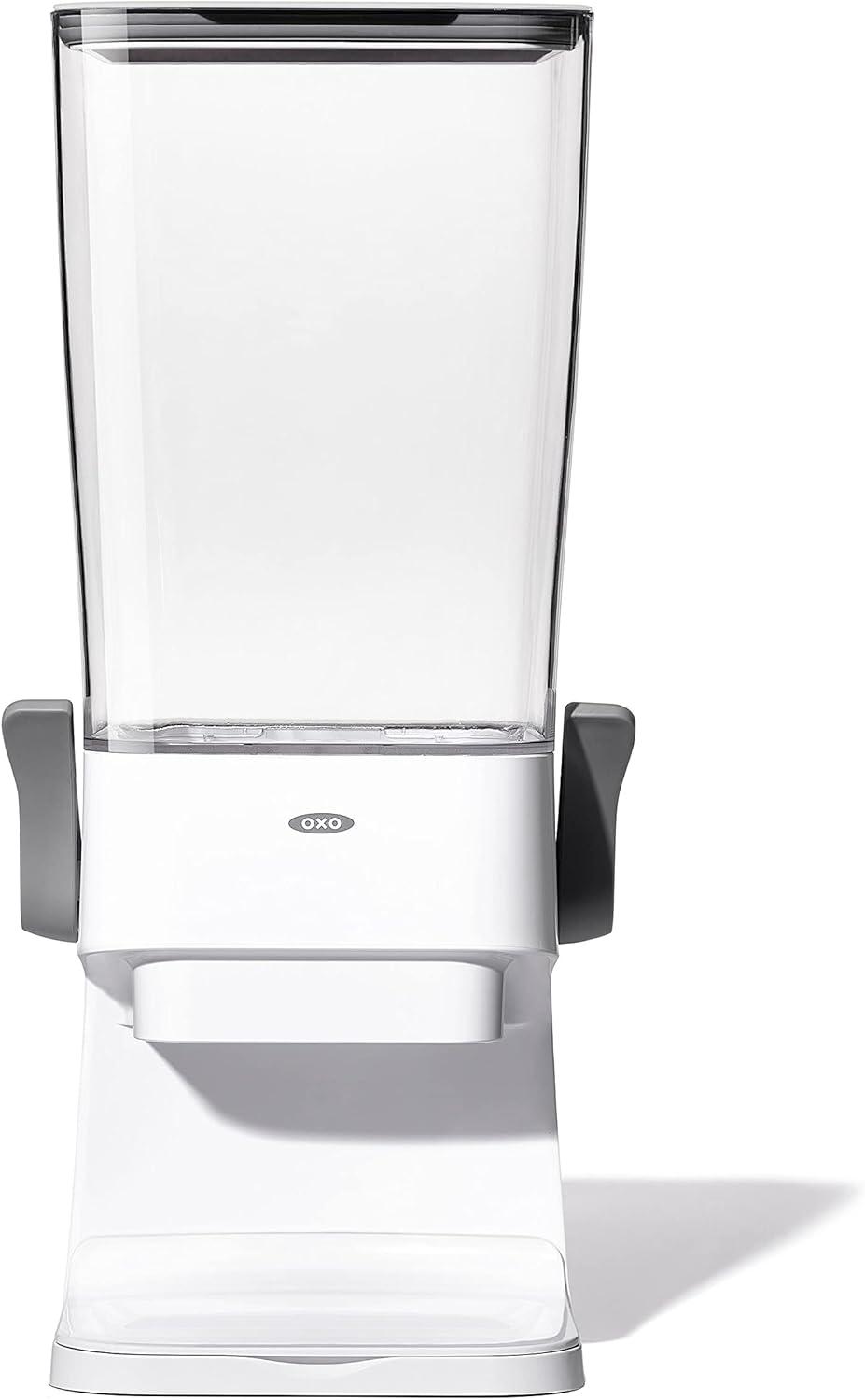 OXO Good Grips Kitchen Countertop Snack Cereal Dispenser Canister, 5.5 Quart