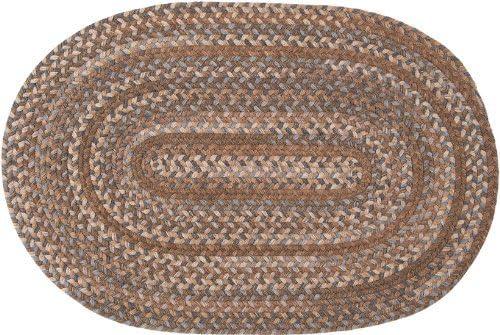 Cage Dusk 2 ft. x 4 ft. Braided Oval Area Rug