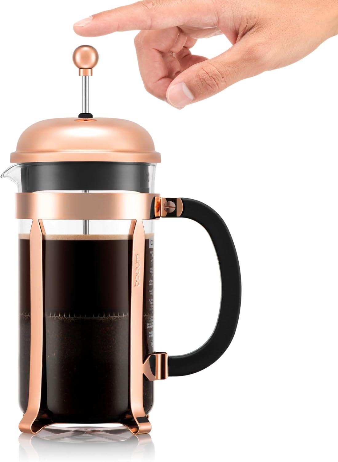 Bodum 11652-18 Bodum Chambord French Press Coffee Maker with Borosilicate Glass Beaker