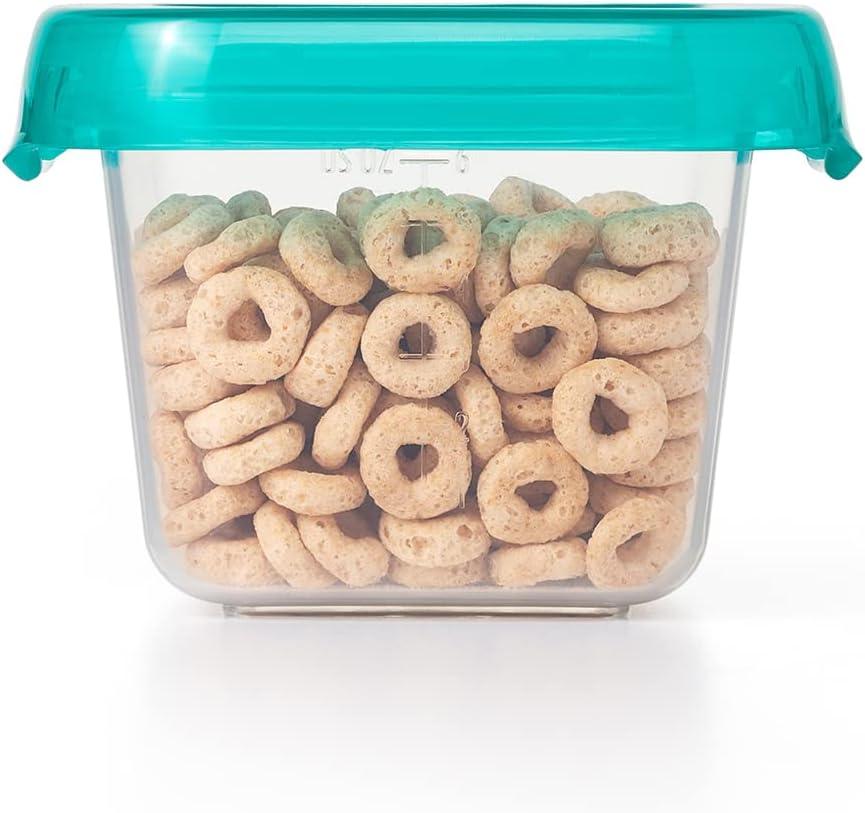 OXO Tot Baby Blocks Freezer Storage Containers (6 Oz.) - Teal