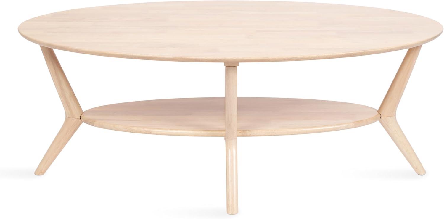 Kate and Laurel Nylah Oval Coffee Table