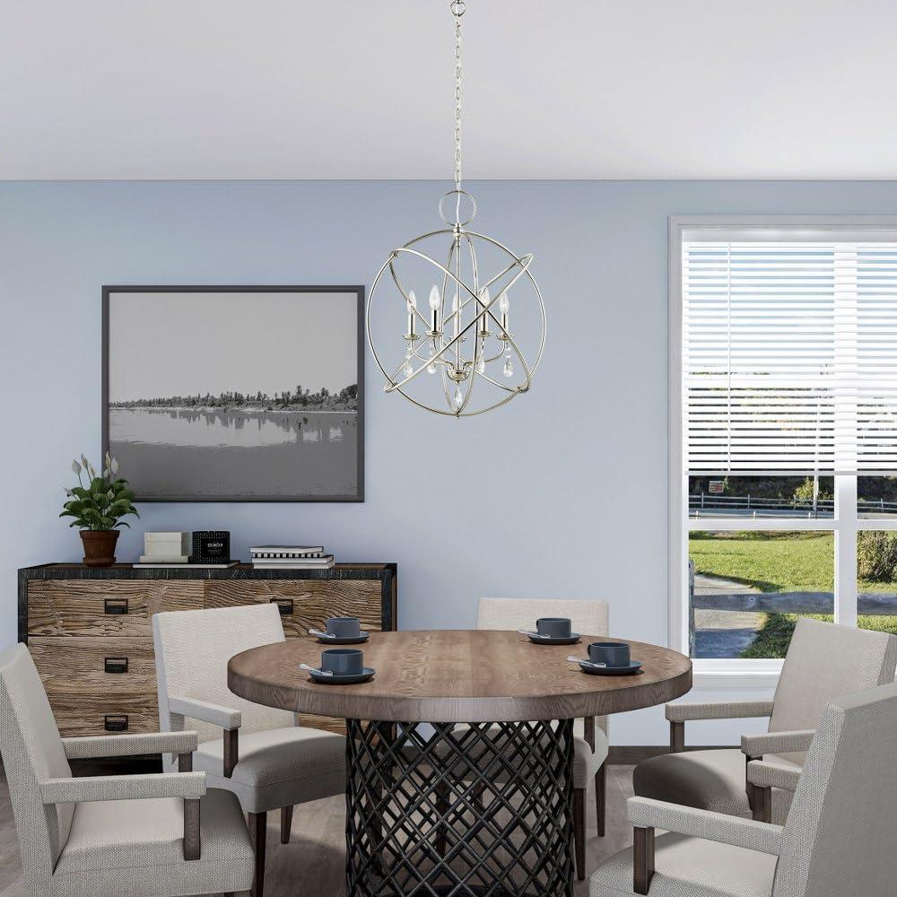Aria 5 - Light Dimmable Globe Chandelier
