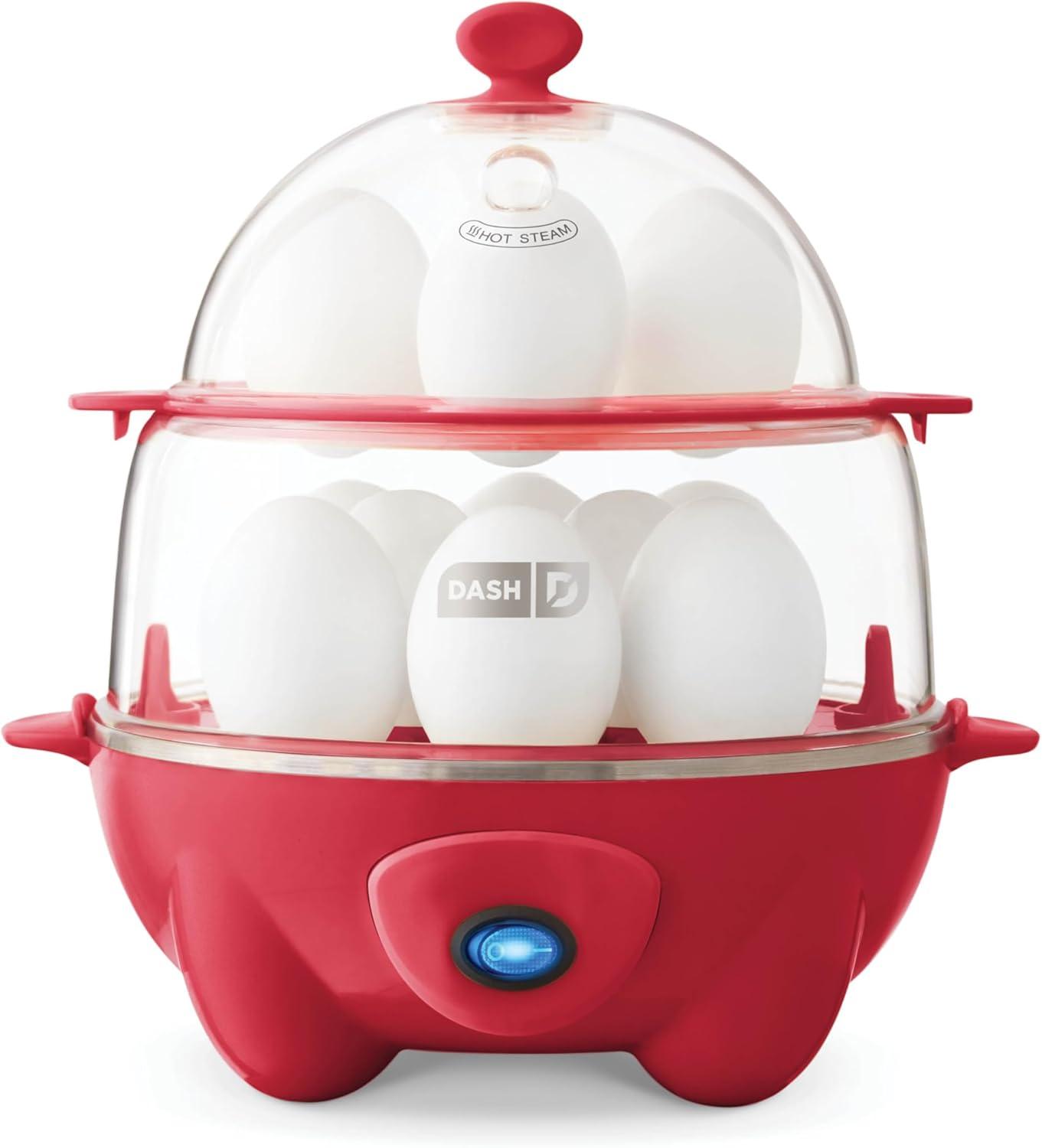 Dash DEC012RD Deluxe Egg Cooker