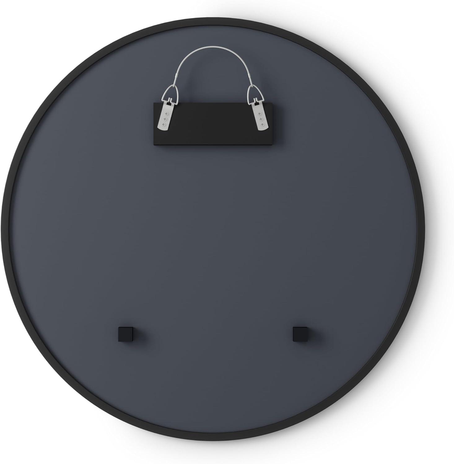 Hub Rubber Round Mirror