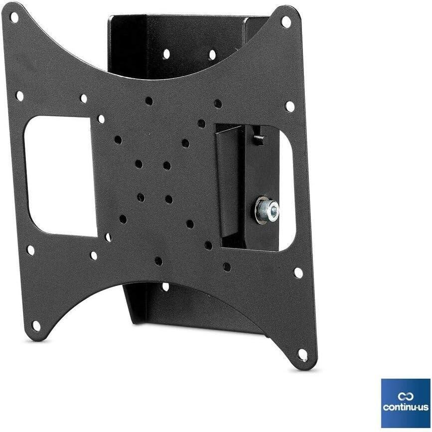 Black Low Profile Tilting TV Wall Mount for 42" TVs