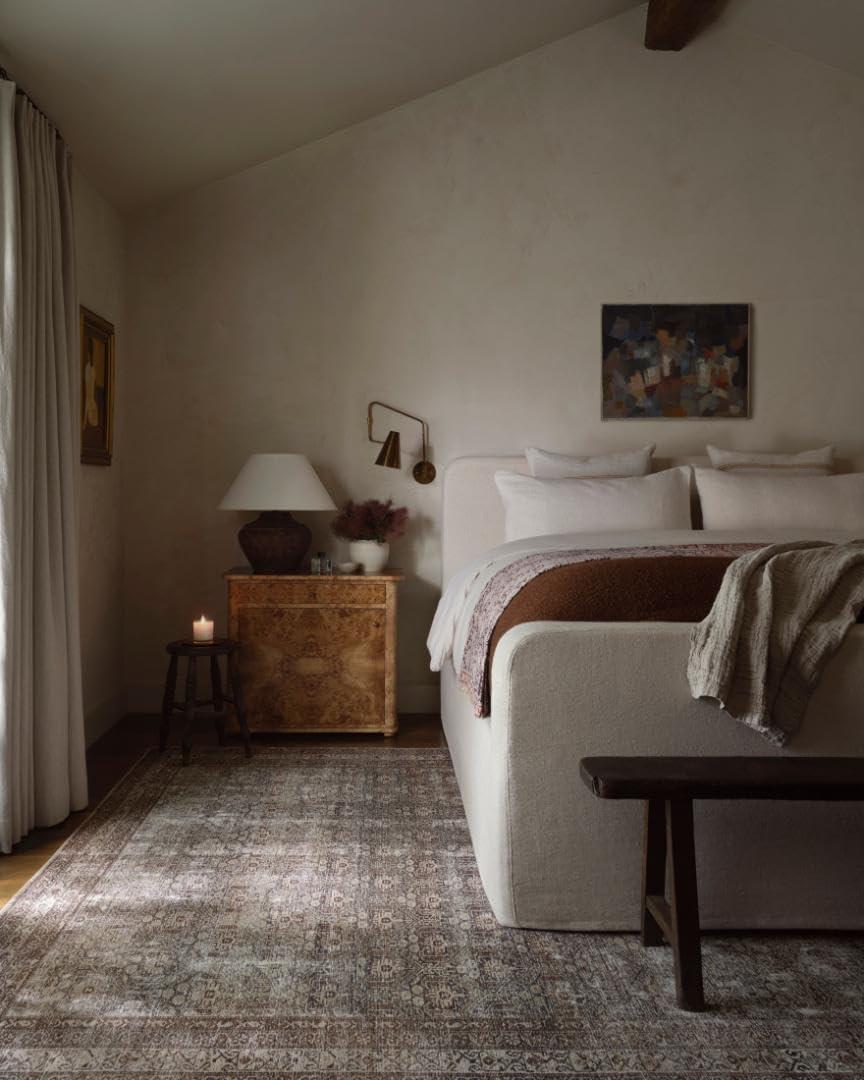 Amber Lewis x Loloi Georgie Moss / Bark Area Rug