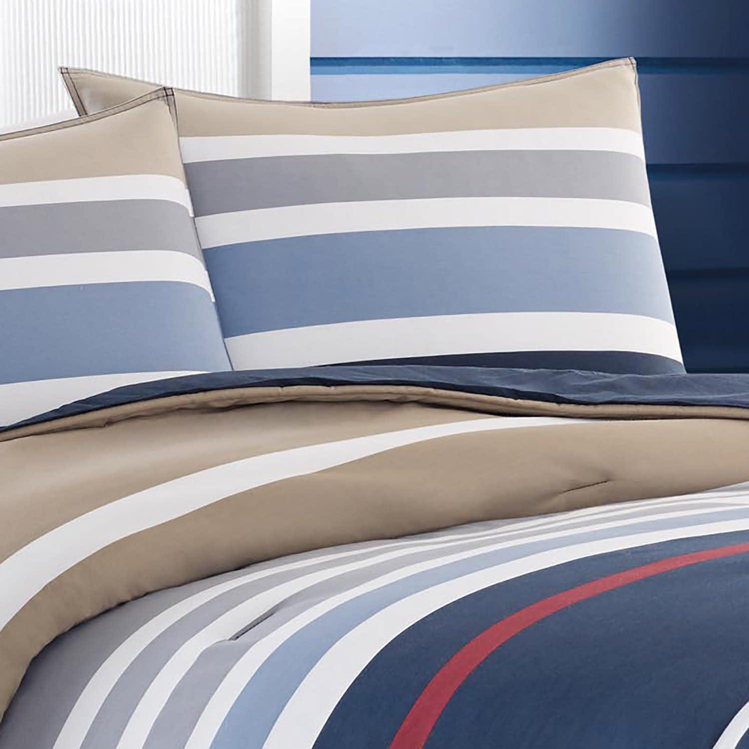 Nautica Bradford Cotton Navy Duvet Cover Set & Reviews | Wayfair