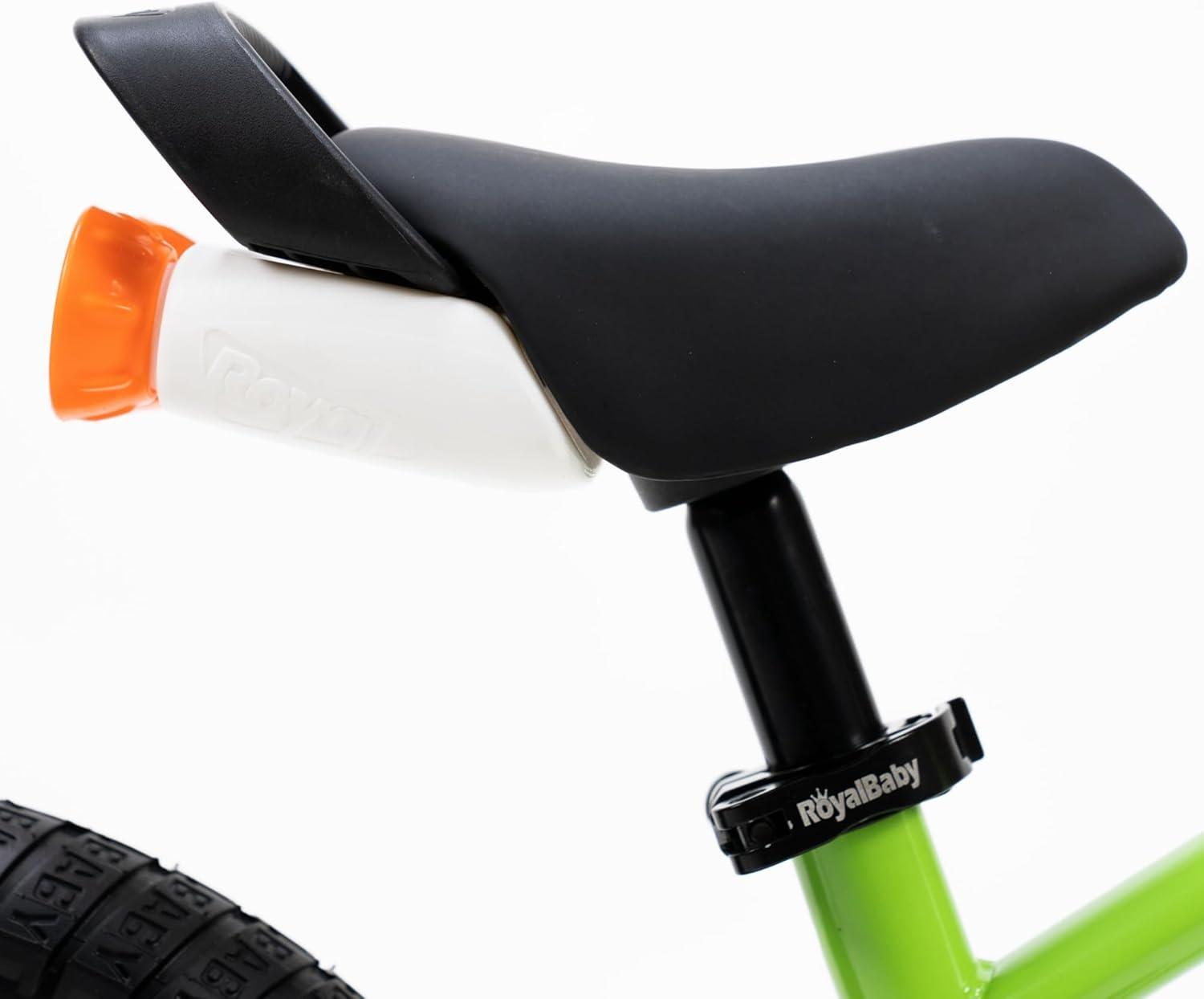 RoyalBaby Freestyle 18 Inch Kids Bike with Kickstand, Water Bottle and Holder, and Reflectors for Boys and Girls Ages 5 to 9, Orange