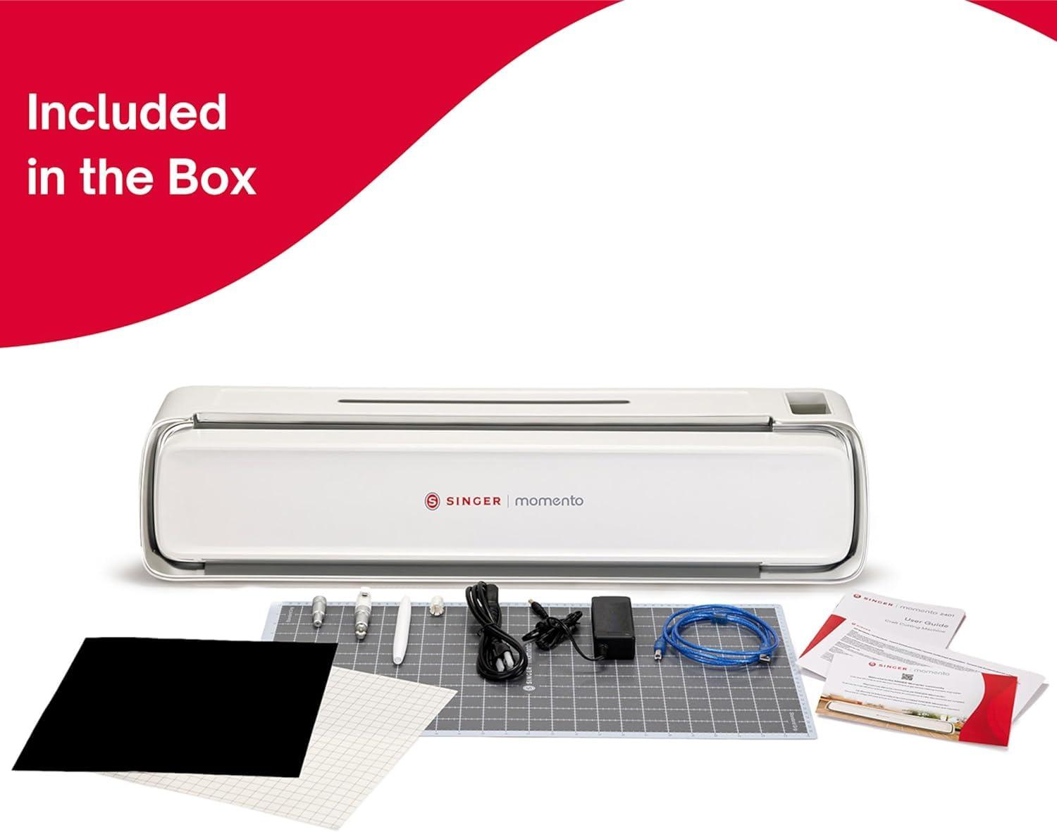 SINGER® Momento 24" Smart Powerful Cutting Machine with WiFi Connectivity, LCD Touch Screen, Built in LED Light Display for Crafters and Sewists