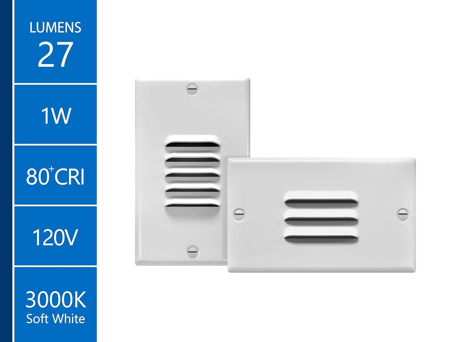 NICOR Lighting Integrated LED Step Light