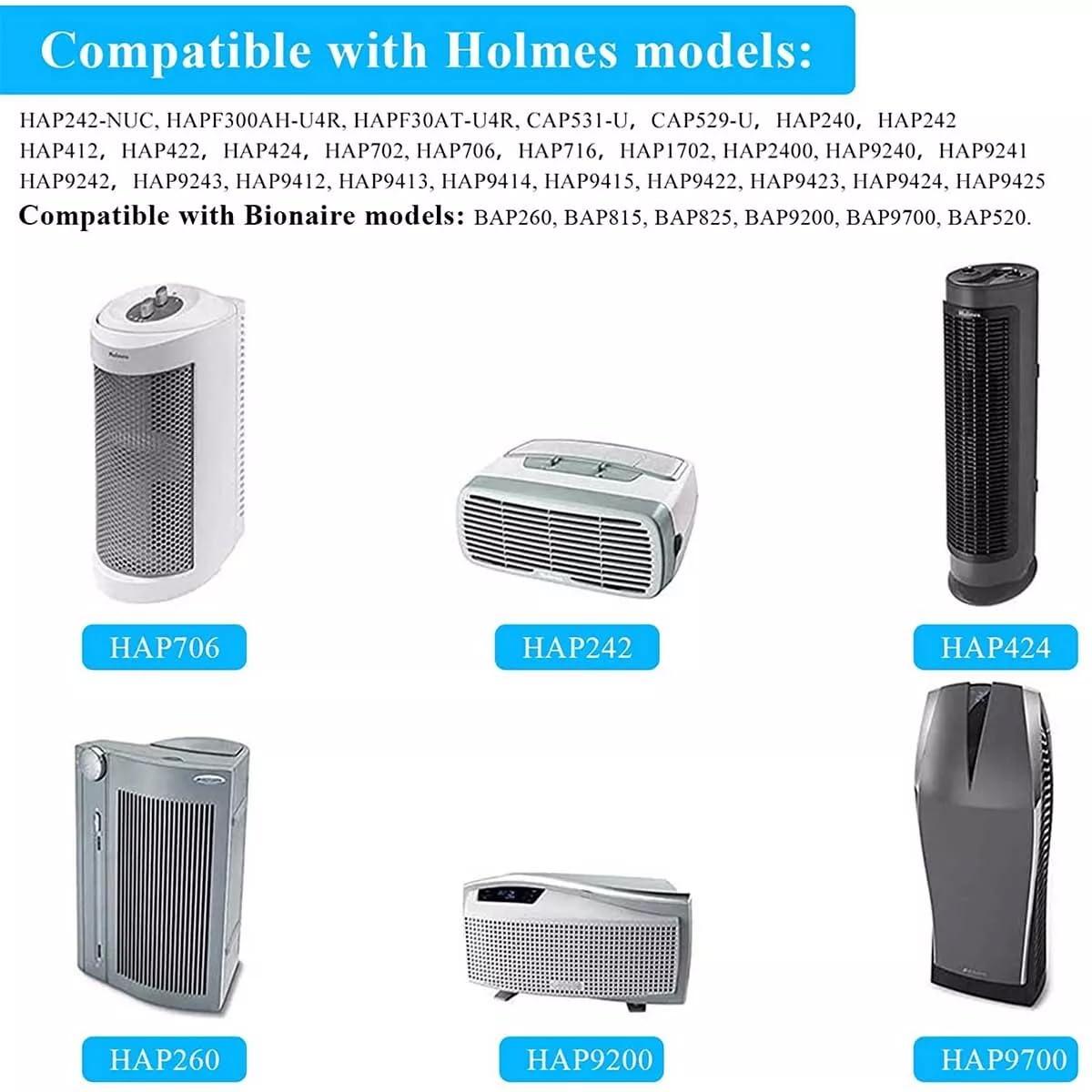 Holmes AER1 HEPA Total Air Filter Replacement For Purifier HAP242-NUC HAPF30AT
