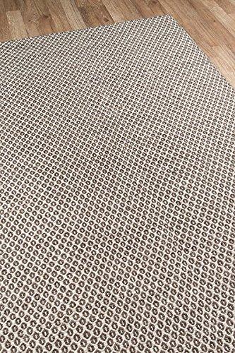 Momeni Rugs Mesa Collection, 100% Wool Hand Woven Flatweave Transitional Area Rug, 3'6" x 5'6", Brown