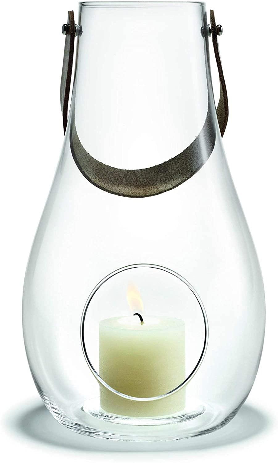 Glass Tabletop Lantern