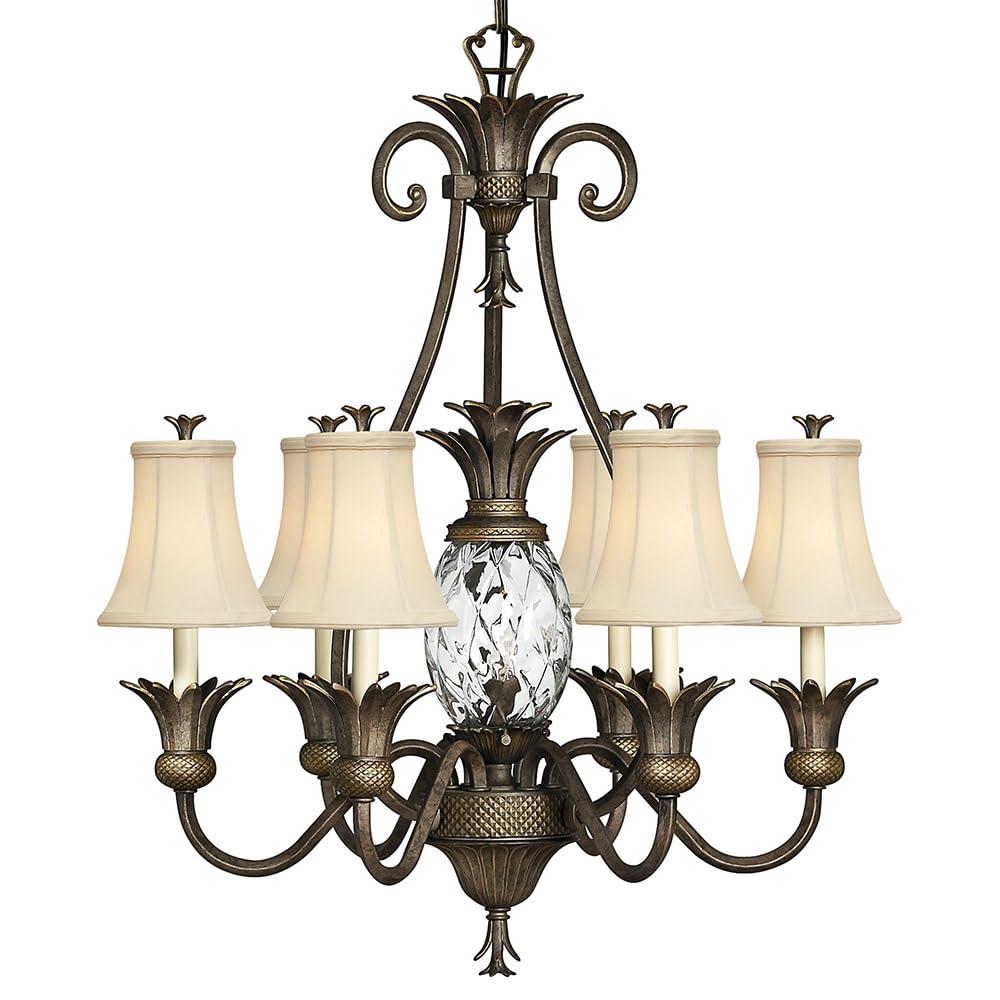 Hinkley Plantation 7-Light Pineapple Chandelier