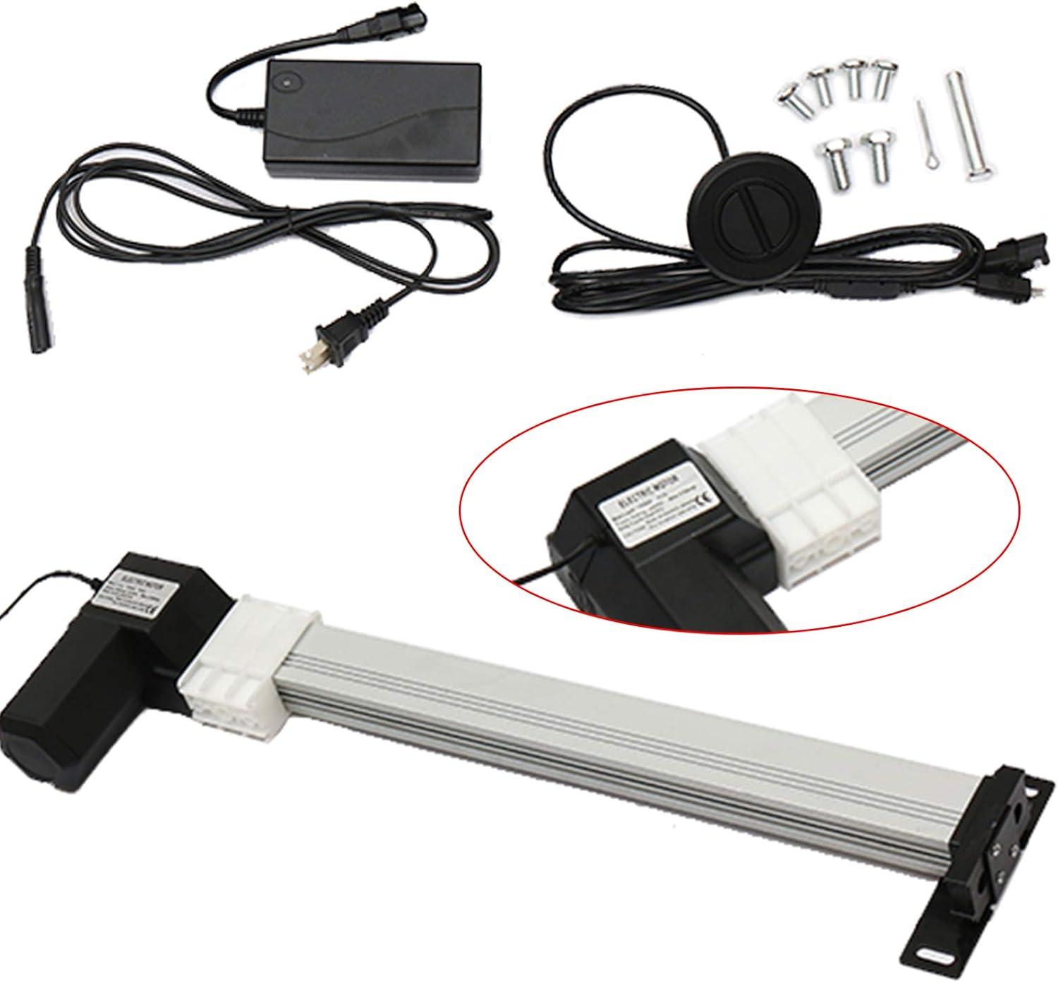 FETCOI Power Recliner Motor Linear Actuator, 330mm 6000N Electric Recliner Motor Replacement Kit for Lift Massage Chair Furniture