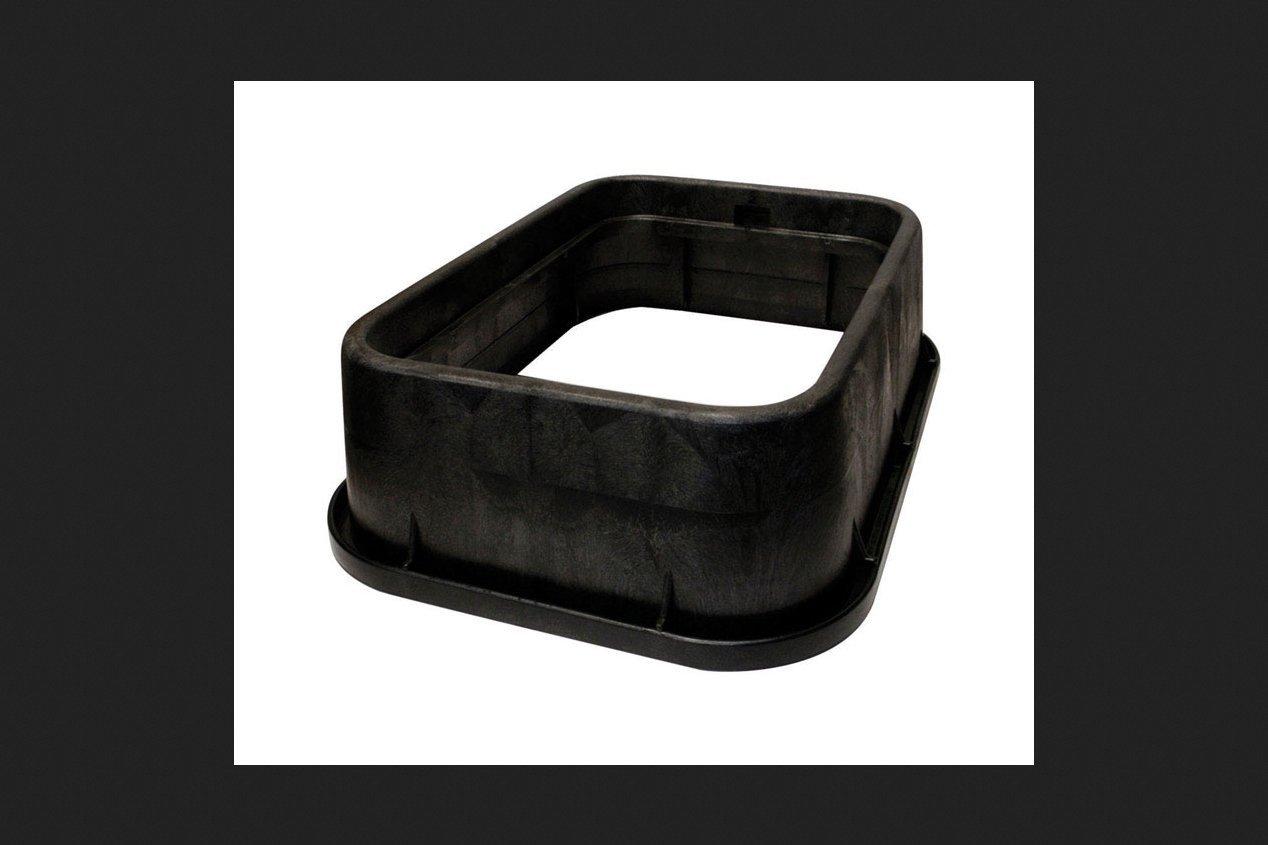 VALVE BOX RISER BLK 6" (Pack of 1)