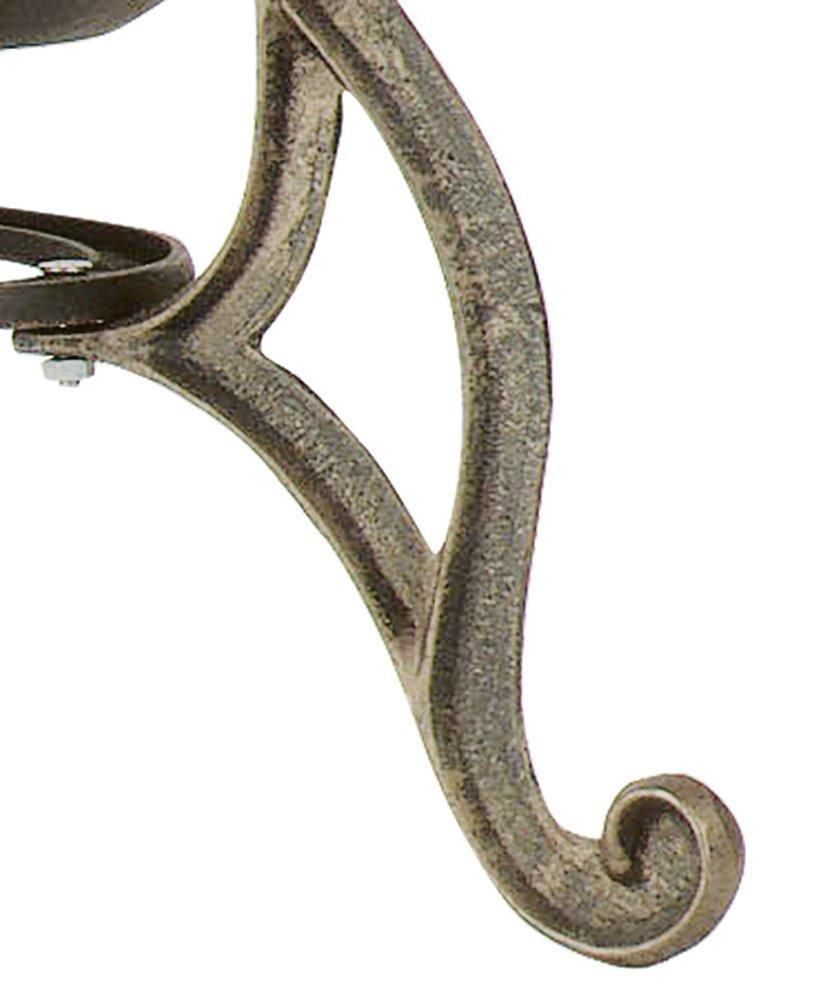 Deckmate Corona 3 Ft. High Outdoor Steel Fireplace w/Chimenea Construction