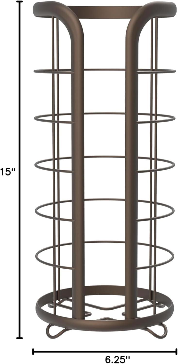 Toilet Paper Holder, Freestanding Bathroom Tissue Organizer