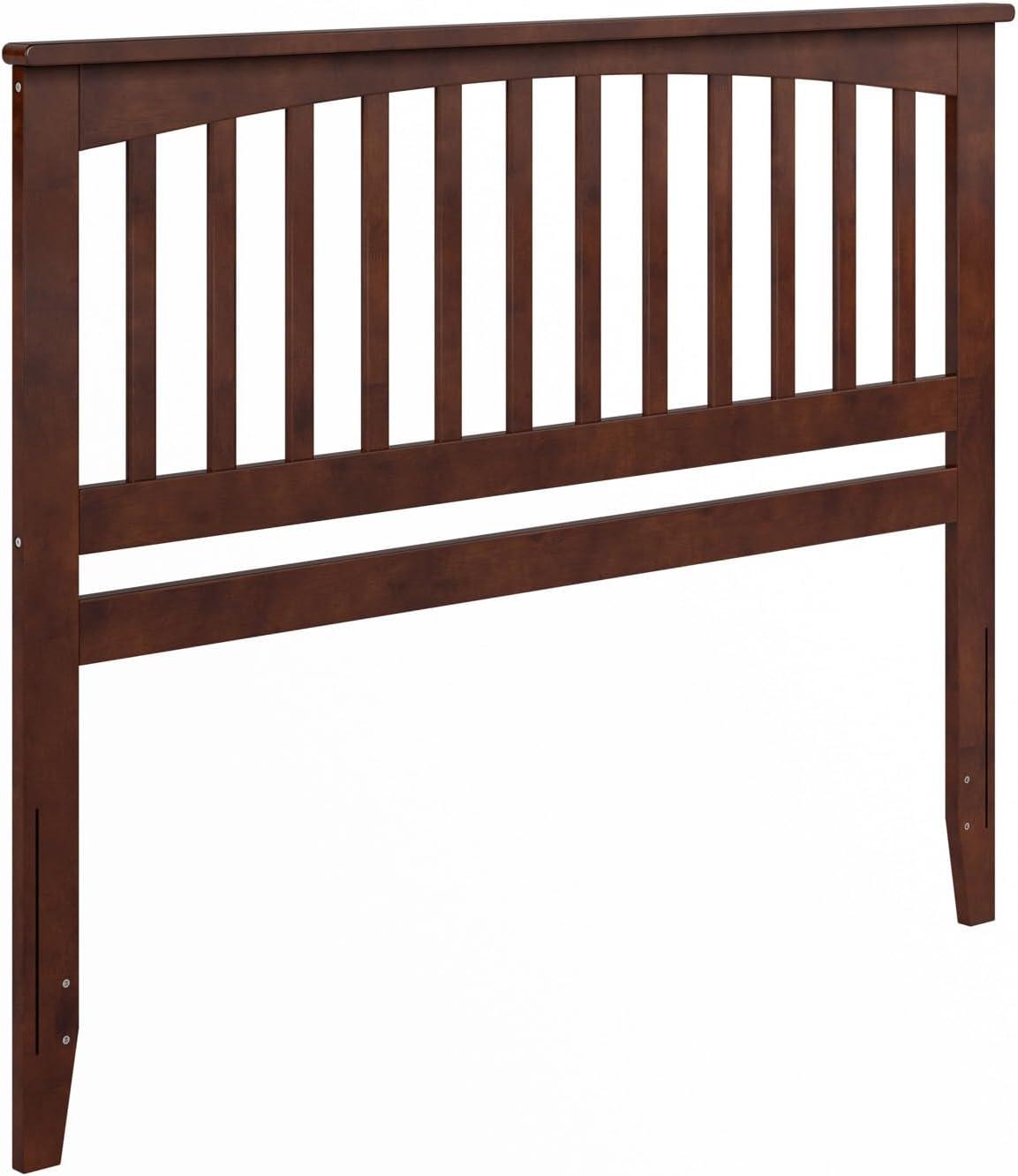 AFI Furnishings Mission Queen Headboard with Turbo Charger in Walnut