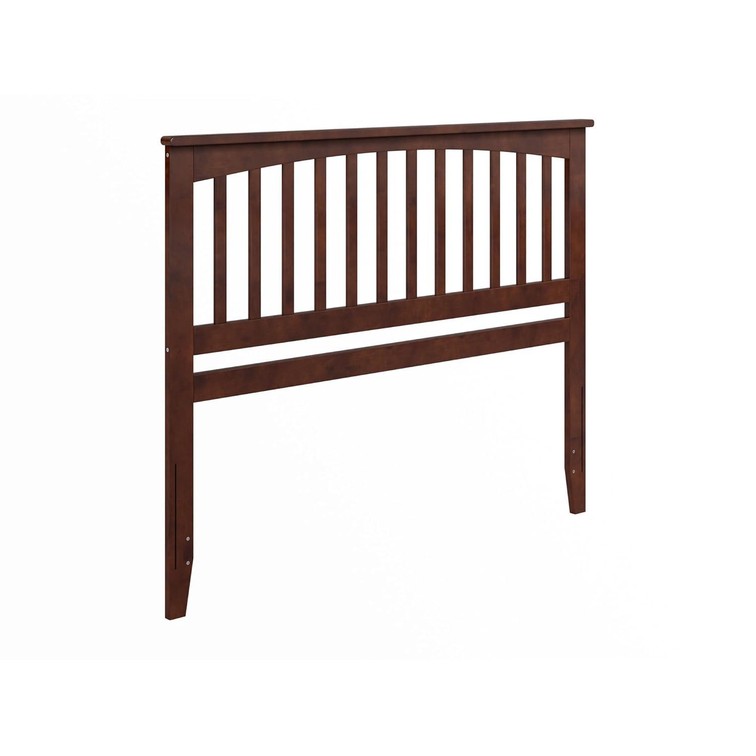 AFI Furnishings Mission Queen Headboard with Turbo Charger in Walnut