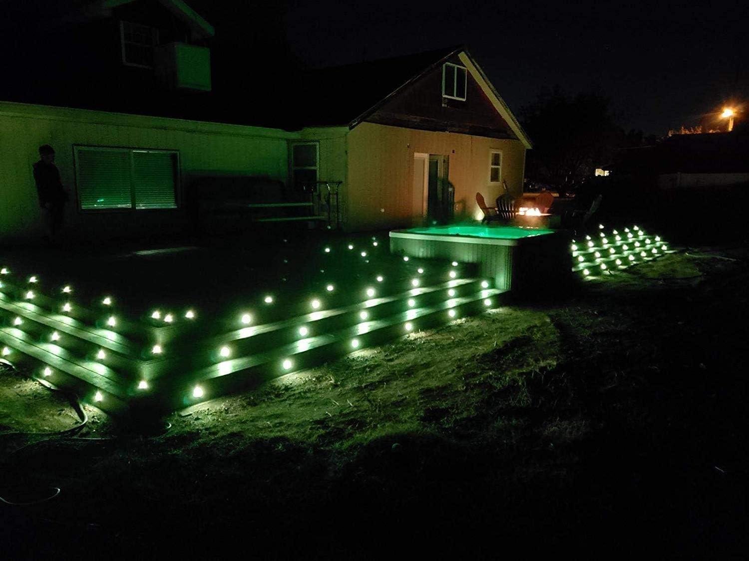 Sumaote 9.84ft 3m 5Pin Extension Cable Wire with Male and Female Connectors at Both Ends for RGBW Color LED Deck Light (5 Pin, 9.84ft, 5 Pack)