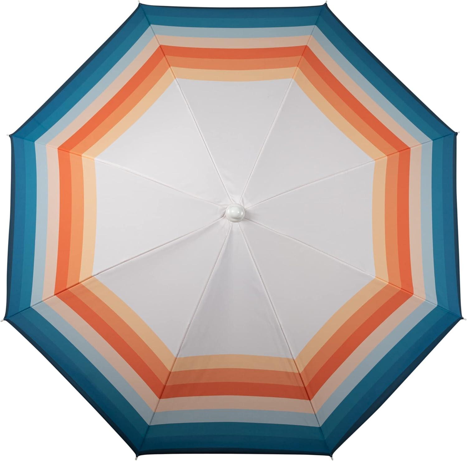 Picnic Time 5.5' Tilt Beach Umbrella with Carry Bag