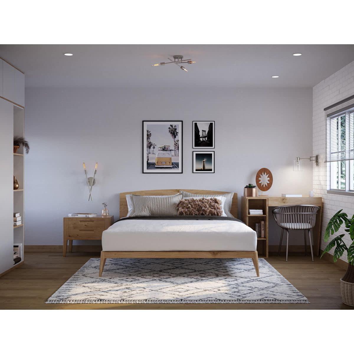 Progress Lighting Milner 1-Light Wall Bracket, Brushed Nickel, Clear Glass Shade