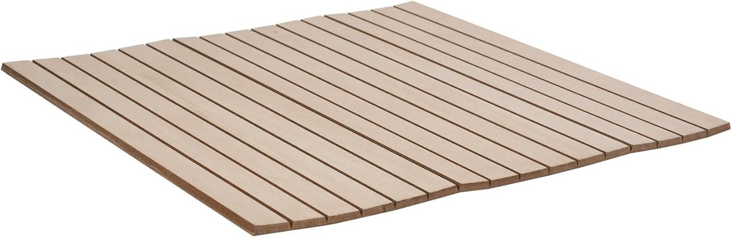 Architectural Products by Outwater L.L.C. Outwater 4Ft Wide X 8Ft High X 5/32In Thick Unfinished Maple Veneer Decorative Wall Tambour Panel With 3/4In 30-Degree Groove Slats – Flexible