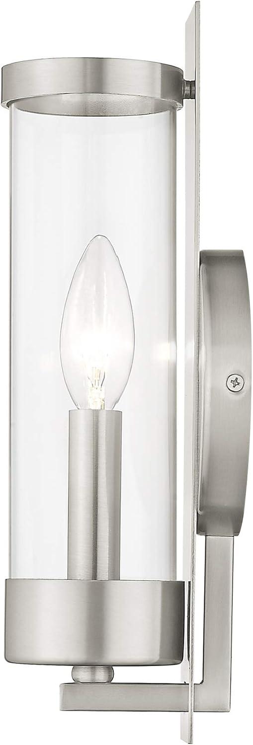 Livex Lighting Castleton 1 - Light Sconce in  Brushed Nickel