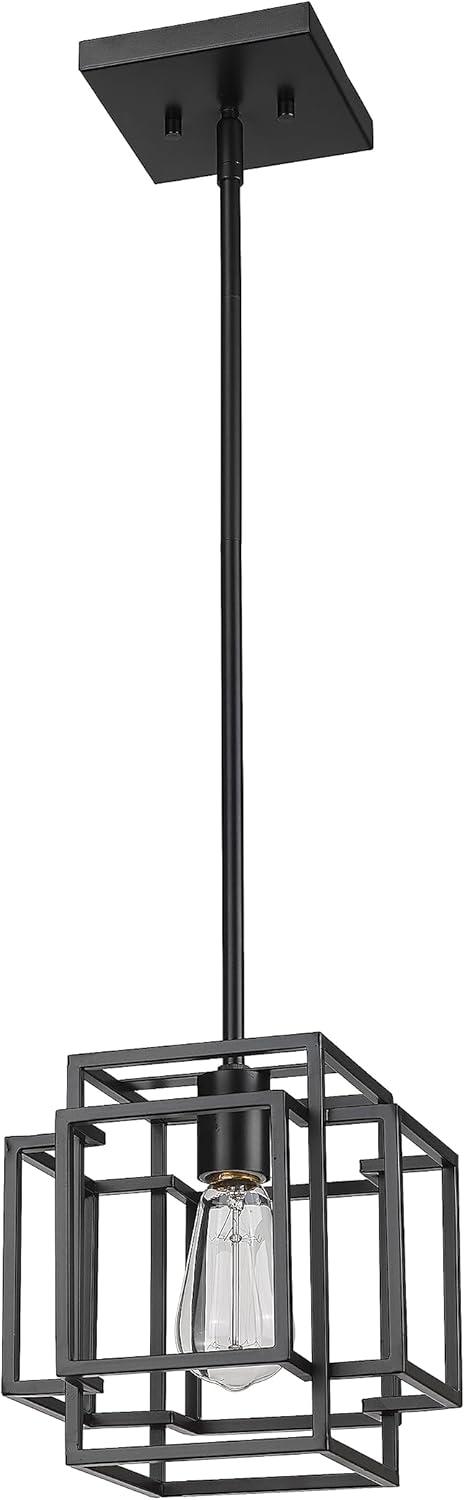 Z-Lite Titania 1 - Light Pendant in  Matte Black