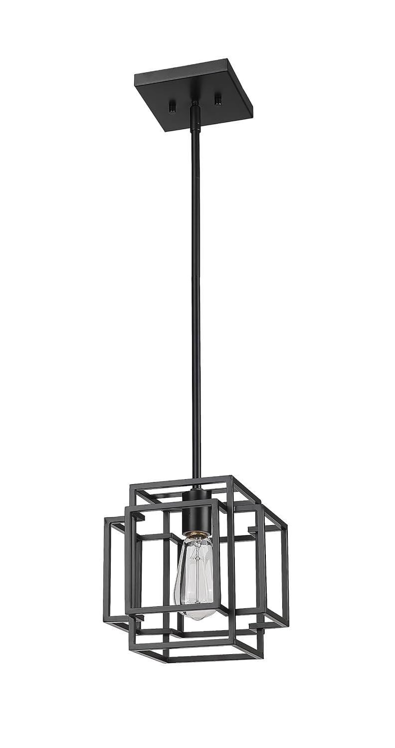 Z-Lite Titania 1 - Light Pendant in  Matte Black