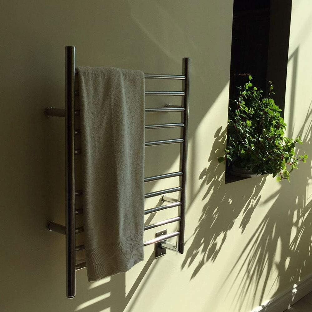 Polished Stainless Steel Wall Mounted Electric Towel Warmer