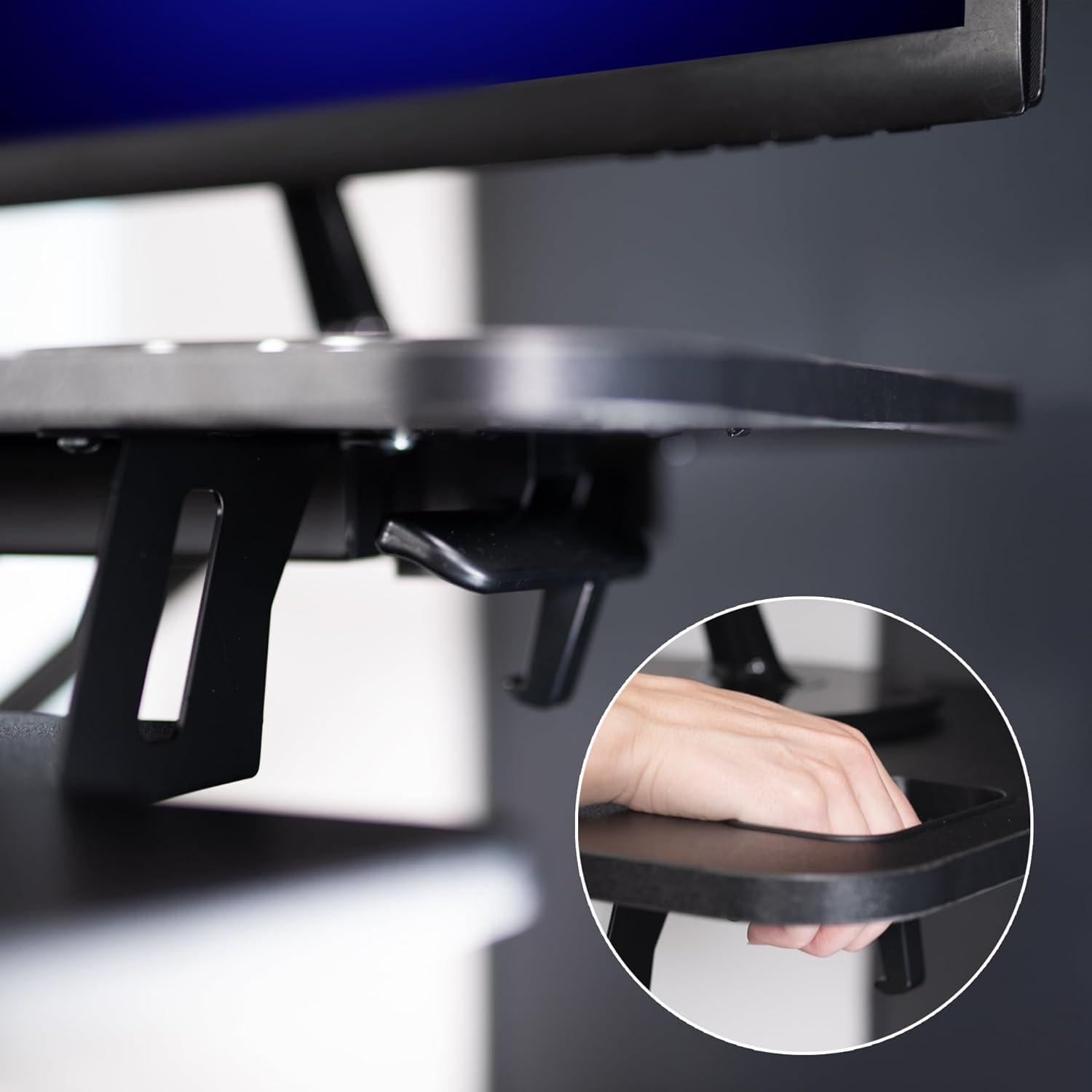 Vivo VIVO Height Adjustable Corner Desktop Monitor Riser 38" (DESK-V000KL series)