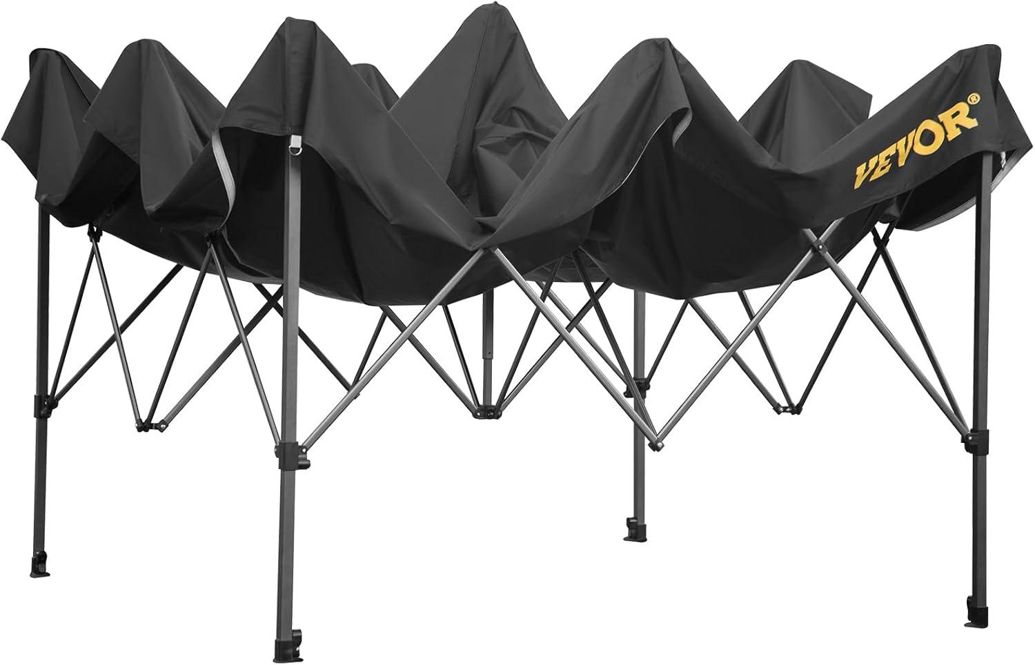 10 Ft. W x 10 Ft. D Metal Party Tent Canopy