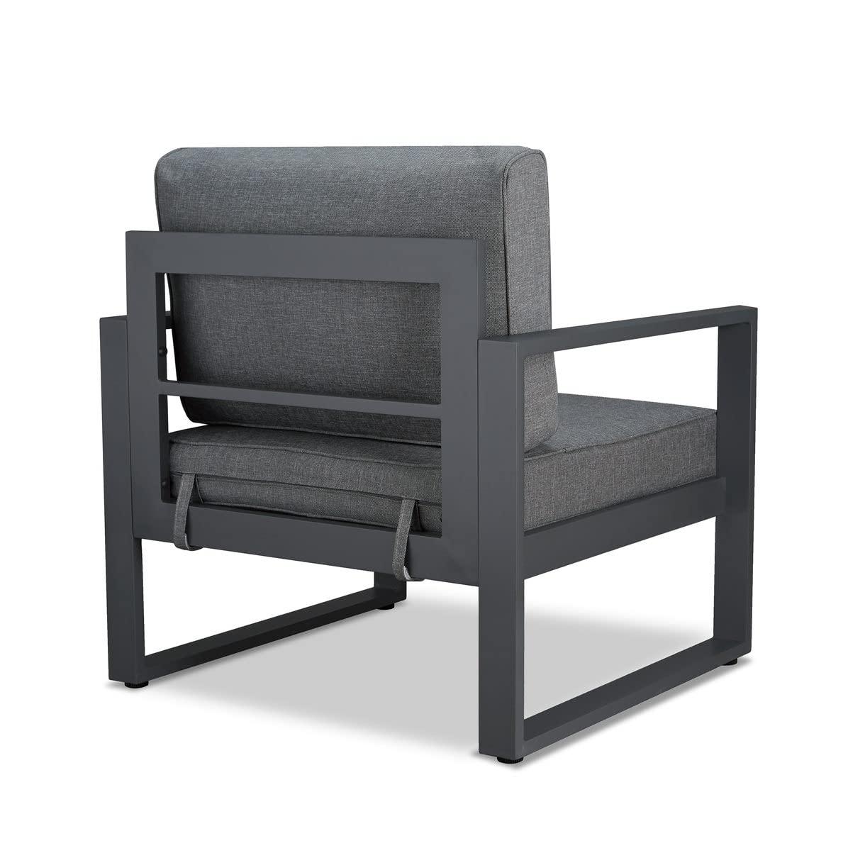 Real Flame BALTIC Patio Chair (Set of 2)