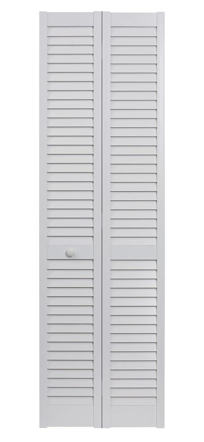 LTL Home Products Seabrooke Louvered PVC Bi-Fold Door & Reviews | Wayfair