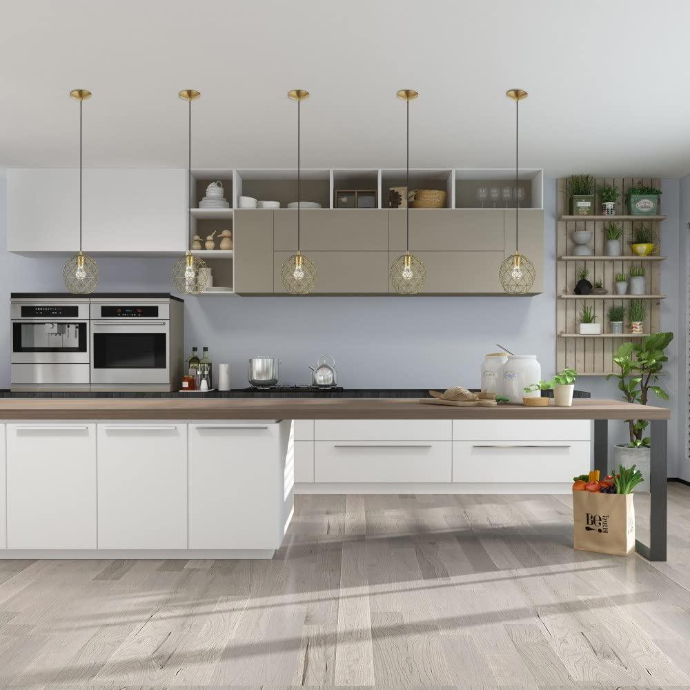 Livex Lighting Geometric Shade 1 - Light Pendant in  Brushed Nickel