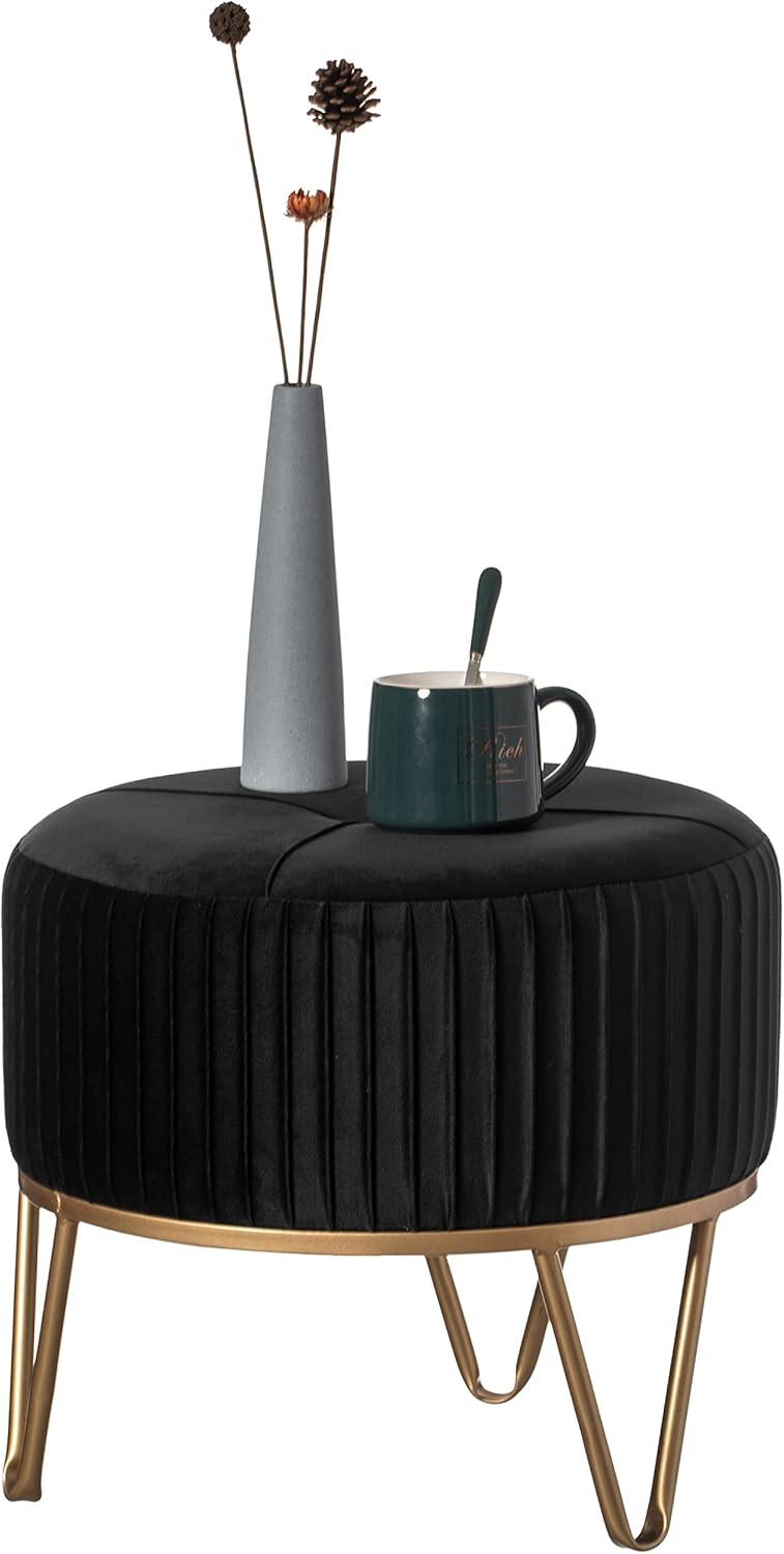 Everly Quinn Presten Upholstered Ottoman